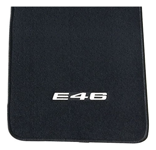 Tapetes Para Piso Compatible Con Bmw E46 Logo 3-series Foto 2