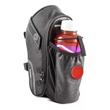 Bolso Porta Botella + Luz Trasera Para Bicicleta Marca Momo