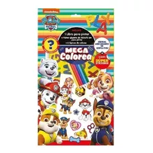 Set Mega Colorea Paw Patrol Abecedario De Goma Eva Y Mucho +