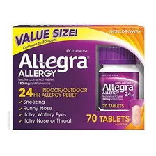 Allegra Allergy Alivio Para Las Alergias Adultos 70 Unidades