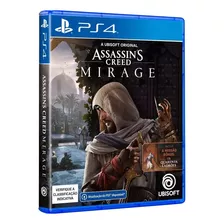 Jogo Assassins Creed - Mirage () Ps4 Midia Fisica