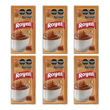 Postre De Dulce De Leche Royal X 6 Unidades