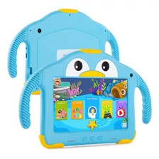 Tablet Para Niños Pequeños Tablet Android Kids Tablet Con. Color Azul