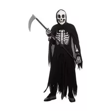 Spooktacular Creations Child Boy Cute Reaper Skeleton Costum