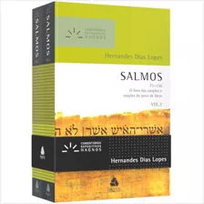 Coleção Salmos O Livro Das Canções E Orações, Comentários Expositivos Vol. 1 E 2