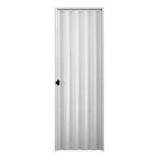 Porta De Pvc Sanfonada Plasbil 80cm X 2,10m - Cor Cinza