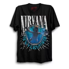 Camiseta Nirvana Nevermind- Bomber Masculina