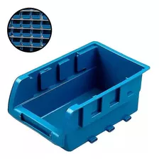 Caixa Plástica N°5 Azul Prática Kit Com 10 Peças 5a Marcon
