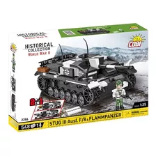 Cobi 2286 Stug Iii Flame Panzer Tanque Bloques Guerra Armar