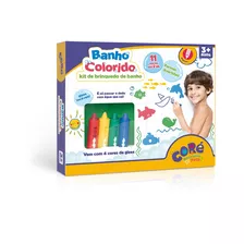 Kit De Atividades Banho Colorido 15 Peças Toyster Brinquedos