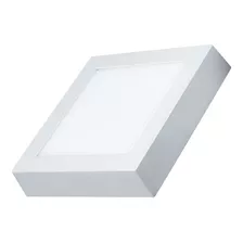 Luminaria Plafon Paflon Quadrado Sobrepor 18w Bivolt Cor Branco-frio 110v 220v (bivolt)