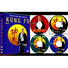 Kung Fu - 26 Discos Com Boxs - David Carradine Dig -dub /leg