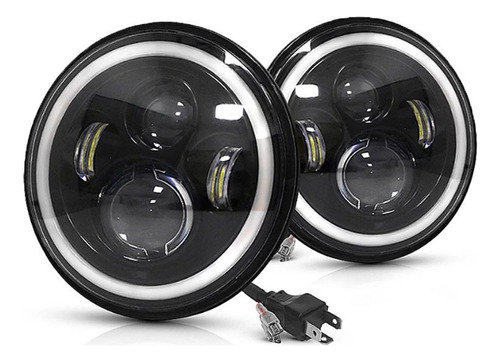 Foto de Faro Redondo Led De 7 Pulgadas Para Toyota Land Cruiser