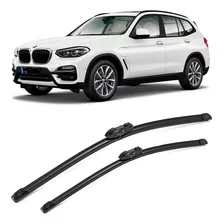 Par Palhetas Limpador Parabrisa Silicone Bmw X3 2018 A 2023