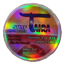 Salidas Para Pesca Chicotes Cónicos Taira X 10 U 0.30-0.75mm