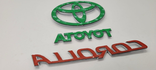 Toyota Corolla Emblemas Kit  Foto 7