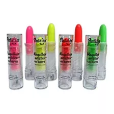 Labial Fluo X 10 Maquillaje Brilla Uv Pintura Neon Cotillon 