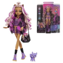 Boneca Monster High Clawdeen Wolf Moda Fashion Com Filhote