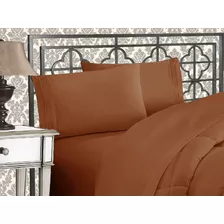 Elegance Linen 1800 Series Sabanas Solidas De Calidad Egi