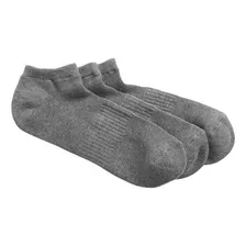 Calcetines Pack De 3 Al Tobillo Gris