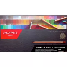 Lapices De Color Caran D´ache Luminance 76 Lapices 