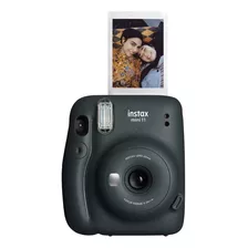 Instax Mini 11 Fujifilm Ice Charcoal Gray Camara Imprime 