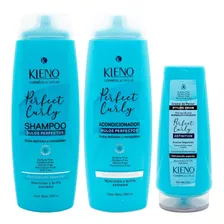 Kleno Kit Perfect Curly Shampoo Acondicionador Crema Peinar
