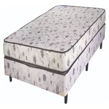 Sommier Y Colchon Suavestar Extra Matelaseado 100x190 Cm 