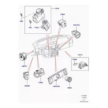 Organizador De Guantera, Interruptor Land Rover Guantera Con