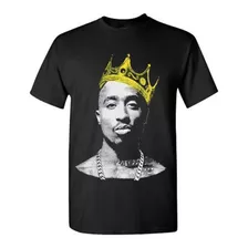 Envío Gratis Playera De Tupac Shakur King Rey Hip Hop Rap