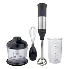 Mixer Minipimer Licuadora De Mano Winco W09 Con Accesorios