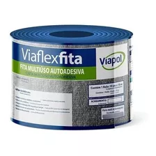 Fita Multiuso Viapol Tapa Goteira 10cm X 10m Manta Asfáltica