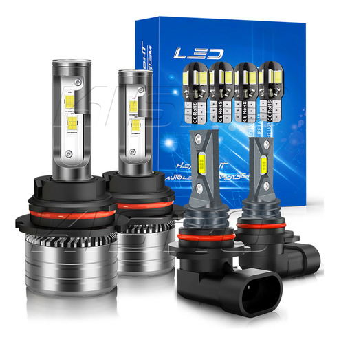 Para Mercury Moutaineer 2007-10 Kit De Focos Led H13 9145