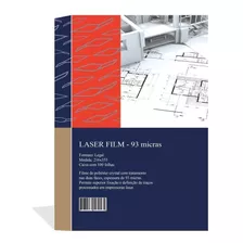 Laser Film Opaco Legal 216x355 - 100 Folhas - 93 Micras