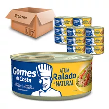 Atum Ralado Ao Natural Gomes Da Costa 170g (12 Latas)