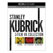 Blu-ray 4k Stanley Kubrick Collection - 3 Filmes - Lacrado