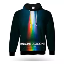 Moletom Imagine Dragons 2018 Banda Indie Rock Lançamento