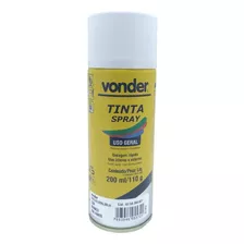 Tinta Spray Branco Brilhante 200ml Vonder 6250200021