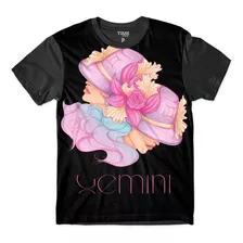 Camiseta Signo Gemeos Astrologia Zodiaco Mapa Astral Gemini