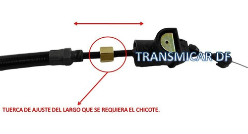 Cable Sobremarcha Chicote 125 700 Chevrolet Cavalier Corsica Foto 5