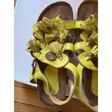 Sandalias Jazmin Chebar N 39 De Cuero