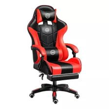 Silla Gamer Ergonómica Reposapiés Reclinable Gaming Oficina