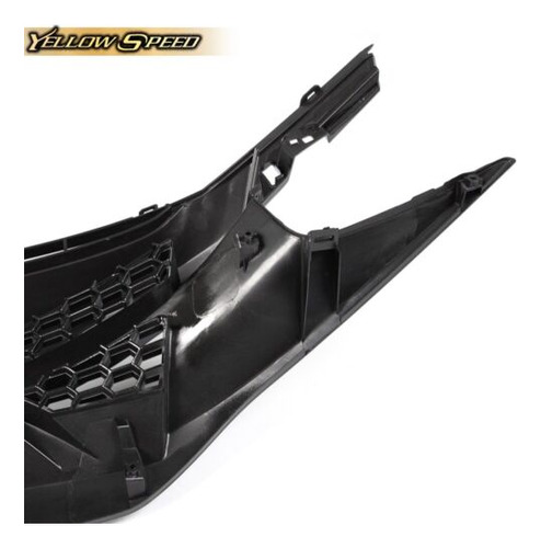 Front Bumper Grille Hood Abs Fit For 2016-2021 Honda Civ Ccb Foto 4