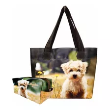 Bolsa Feminina Nécessaire Pet Cachorrinho Magicc Bolsas 147 