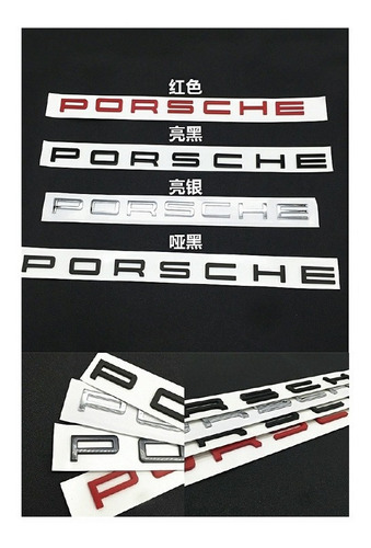 Adhesivo Con El Logotipo Del Porsche 718 Cayman 911 Foto 4