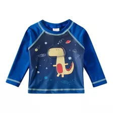 Camiseta Praia Infantil Astrodino Tip Top - Fps 50+ 