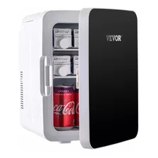 Vevor Mini Refrigerador Pequeño Portátil 12v 48w 10l Negro