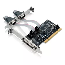 Placa Pci Multiiserial 2 Serial 1 Paralela Ga129 Multilaser