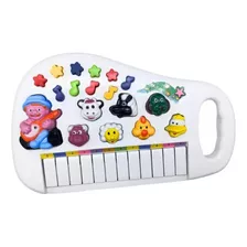 Piano Teclado Brinquedo Infantil Baby Sons Animal Fazendinha