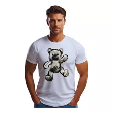 Camisa Estampa Urso De Pelúcia Malvado Desenho Animado M02